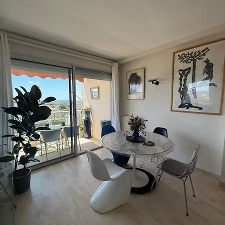 Panoramic Sea View Swimming Pool Appartamento Antibes